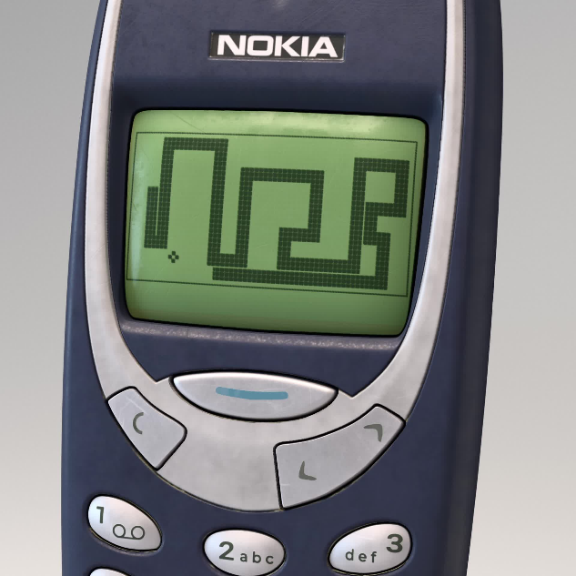 Snake op een Nokia