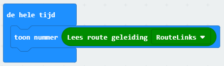 Lees route geleiding