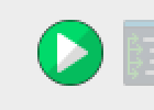 groene knop Thonny